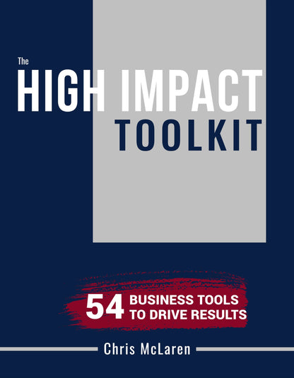 High Impact Academy Book Hard Copy The High Impact Toolkit