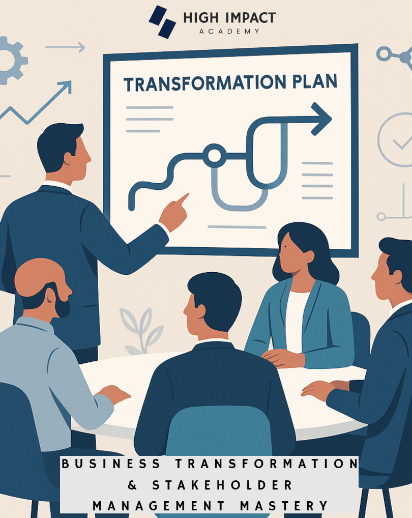 High Impact Academy Digital Bundle Business Transformation & Stakeholder Management Mastery